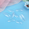Artificial Fingernails, Square, Transparent, 500-Piece