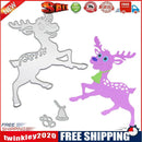 Christmas Deer Cutting Dies Stencil DIY Scrapbooking Album Paper Card-15743