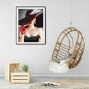 5D DIY Diamond Painting Elegant Lady Full Round Drill Mosaic Picture Kit