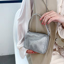 Women Rhinestone Shoulder Bag Fashion Diamond Clutch Purse Chain Crossbody Bag