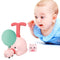 6pcs Plastic Inflatable Balloons Kids Kindergarten Party Toys Color Random Newly