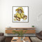 #A April Bear Partial Cross Stitch 14CT Cotton Thread Printed Embroidery Kits