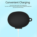 Wireless Dust-Proof Headset Cover Case for Realme Buds Q2 Protector (Black)