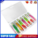 14pcs Luminous Wood Shrimp Bionic Fishing Lures Jig Hooks 8cm Bait Tackle