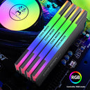 COOLMOON CR-D134S ARGB RAM Heatsink Heat Spreader Cooler for Desktop (Grey)