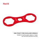 Aluminum Bicycle Front Fork Wrench for Suntour XCM/XCR/XCT/RST MTB Repair Too