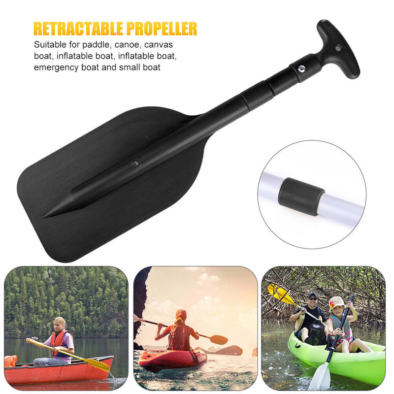 Retractable Paddle Oar Portable Telescope Rafting Boating Paddle for Water Sport
