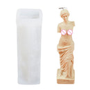 DIY Soap Mold Decoration Silicone Candle Making Art Human Body Shaped Wax Mould
