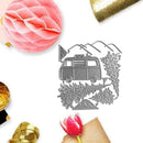 Cutting Dies For Scrapbooking Stencils Mini Bus Pine Card Tree Frame Album, Z6P5
