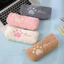 Organizer Large Capacity Makeup Pouch Animal Pencil Case Cat Paw Bag Pen Holder