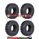 4pcs 2.2 inch Wheel Tires Tyre for 1/10 RC Rock Crawler Traxxas TRX4 TRX-6 Newly