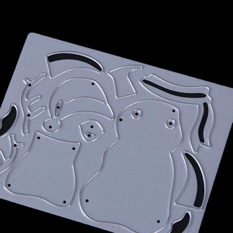 Christmas Penguin Boy Joint DIY Scrapbook Embossing Craft Cutting Die-171045