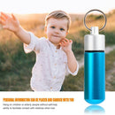 Outdoor Camping Mini Waterproof Bottle Aviation Aluminum Medicine Seal Caps