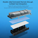 JEYI ColdFish-Gray NVME NGFF SSD Heatsink PC Hard Drive Heat Dissipation Cooler