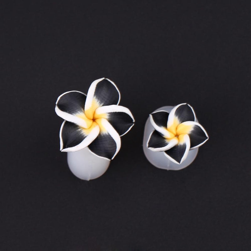 8pcs/set Silicone Toe Separator Salon Polish Manicure Pedicure Tool(Black)