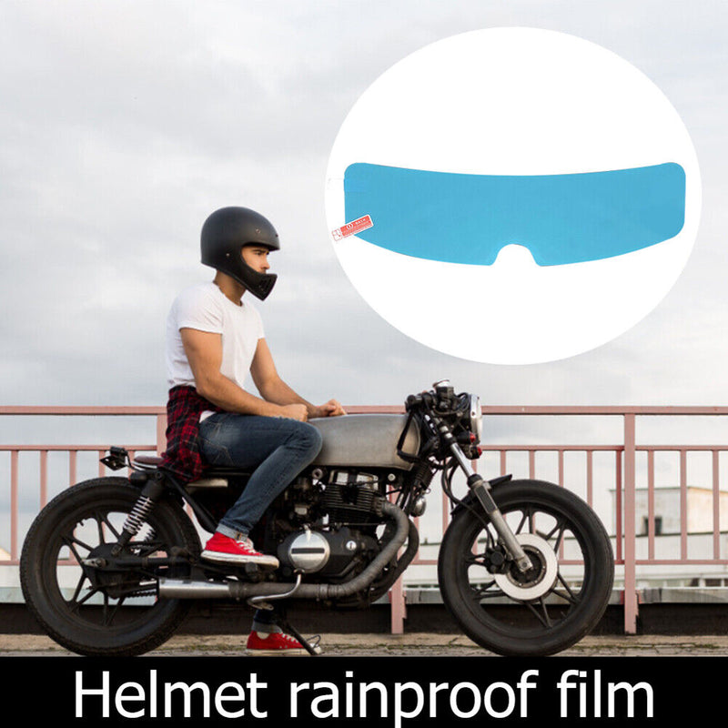 Waterproof motorcycle helmet visor shield film kit - coating rain protection fo
