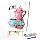 Frameless Cartoon Snack Oil Paint By Numbers Kit DIY Acrylic Handmade Handicraft