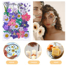 Real Pressed Dry Flowers Butterfly Stickers Tweezers & Leaves Kit Crafts