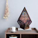 Mosaic Colorful Floor Projector Light Starry Sky Ambient Light Bedside Lamp