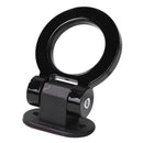 Decorative Car Trailer Hook Racing Ring Style Bumper Towing Hook (Black) Newly