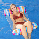 Inflatable Floating Water Hammock Pool Beach PVC Air Mattress Bed Lounger C