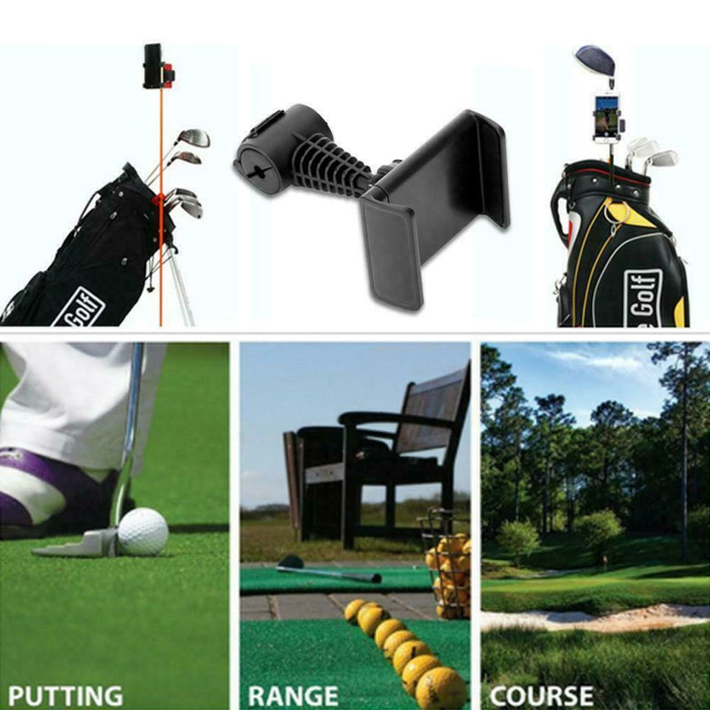Golf Swing Recorder Holder Phone Clip Bracket Trainer Best Training Aid Z7V6