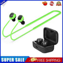 #A Soft Silicone Anti Lost Strap Headset Hanging Neck Rope Earphones Lanyard