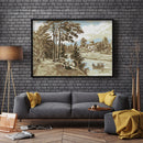 14CT Stamped Print Canvas Artworks Decor Full Cross Stitch Embroidery Painting