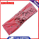 Women Running Cross Headdress Fitness Wide Headband Print Headwear Headdress