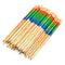 10pcs DIY Graffiti Pencil Painting Kit Rainbow Four-Color Lead Wooden Penci