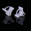 100 Pcs Mini Transparent Flower Plants Grafting Clips Gardening Tools Newly
