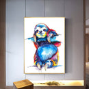 DIY Sloth Animal Cross Stitch 5D Full Round Drill Diamond Painting Embroidery