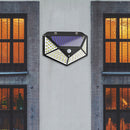 1pc 100LED Solar Wall Lamp Waterproof Garden Wide Angle Motion Sensor Light