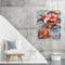 Carp Oil Paint By Numbers Kit DIY Acrylic Painting on Canvas Frameless Drawin