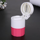 10pcs Medicine Cracker Cutter Grinding Pill Box Cutting Tablets Box(Red)