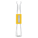 2 in 1 Mechanical Keyboard Key Cap Puller Universal Shaft Remover (Yellow)