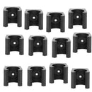 12Pcs Pool Cue Stick Wall Mounted Rack Wooden Billiard Stick CuCS Holder Y9T4