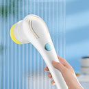 Electric Brush Sets Handheld Waterproof Bathroom Kitchen Cleaning Tools