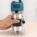 800W Electric Trimmer Wood Router Milling Slotting Trimming Carving Machine Kit