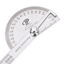 Stainless Steel 180 degree Protractor Angle Finder Rotary Measuring Ruler Newly