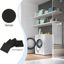 4pcs Square Refrigerator Mute Mat Washing Machine Anti Shock Vibration Pad Newly