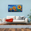 DIY Acrylic Paint by Numbers Beautiful Flower Coloring Drawing Gift Home Deco