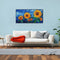 DIY Acrylic Paint by Numbers Beautiful Flower Coloring Drawing Gift Home Deco