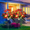 7 Head Solar LED Orchid Light Outdoor Waterproof Flowers Garden Stake Fence