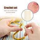 9pcs Knitting Needles Crochet Hooks Weave Set Yarn Knit Hook Tools 4.0-10.0mm