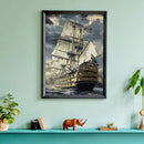 30x40cm Sailboat DIY Paint By Numbers Oil Painting Kit Canvas