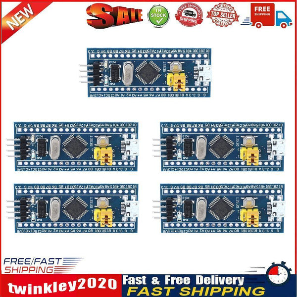 5Pcs STM32F103C8T6 ARM Minimum System Development Board Module for Arduino Newly