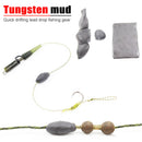 Carp Fishing Tungsten Putty Soft Sinker Chod Rig Tubing Tackle Accessories