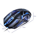 G5 Wired Gaming Mouse 6 Programmable Button 3500 DPI USB Computer RGB Light Mice