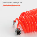 8x5mm Air Compressor Hose Pneumatic PU Telescopic Spring Tube (3 meter) Newly